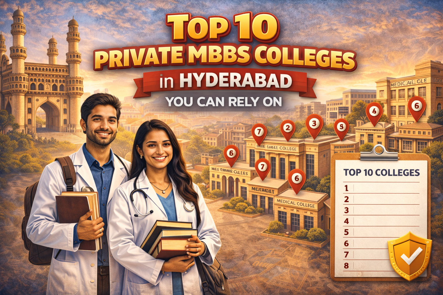 Top 10 Private MBBS Colleges in Hyderabad You Can Rely On